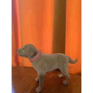 Barbie Dog Tanner the‎ Flocked Pooping Eating Tan Golden Retriever 2006